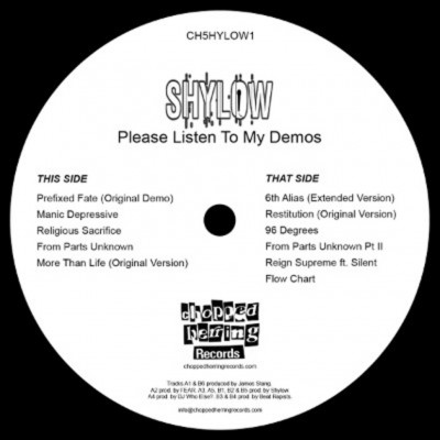 Shylow - Please Listen To My Demos