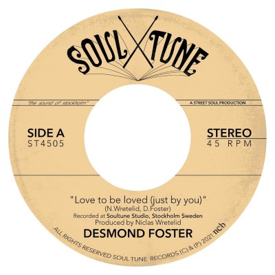 Desmond Foster - Love To Be Loved (Just By You) / Love Burns